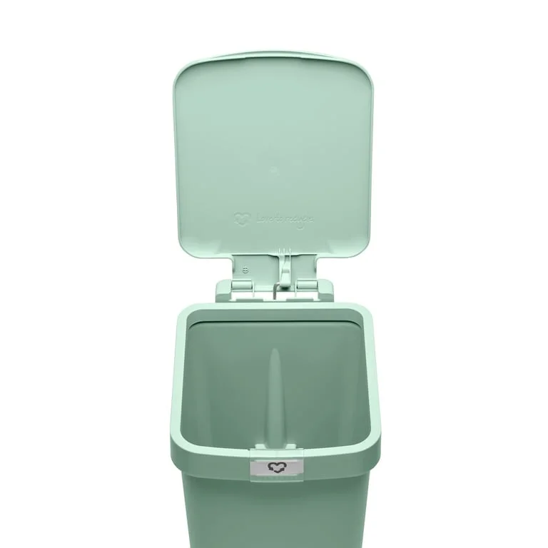 Coș de gunoi cu pedală Brabantia StepUp 10L, Jade Green