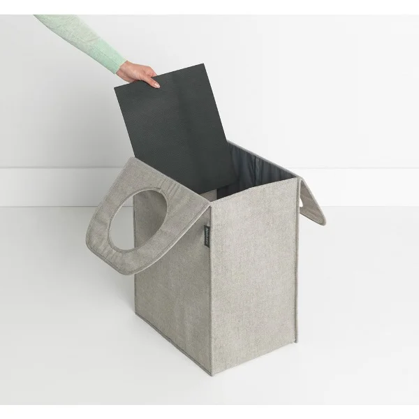 Sac de rufe Brabantia 55L, Grey, dreptunghiular