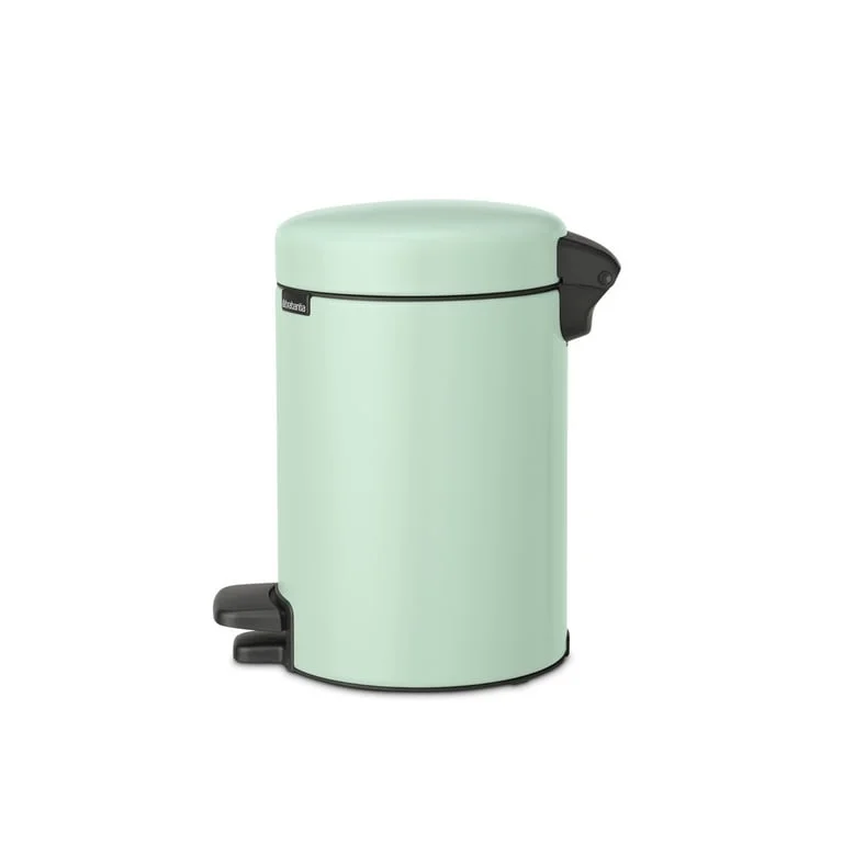 Coș de gunoi cu pedală Brabantia NewIcon 3L, Jade Green