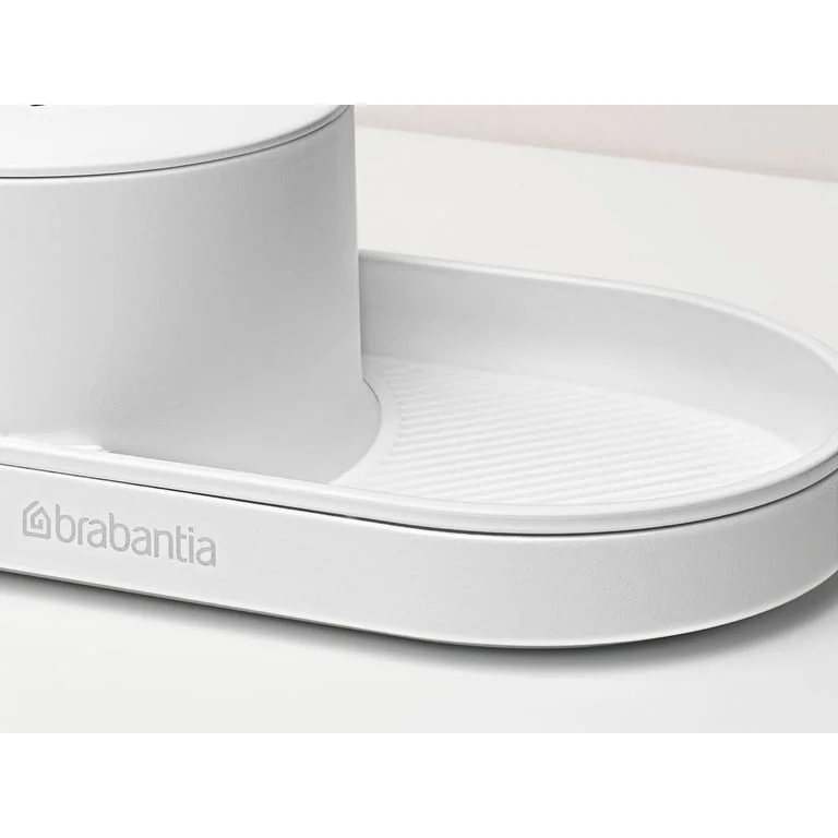 Organizator pentru chiuvetă Brabantia SinkStyle Mineral Fresh White