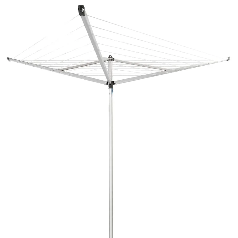 Outdoor Dryer Brabantia Essential 30m, 3 Arms, Plastic Ground Tube