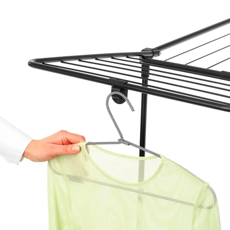 Uscător de rufe Brabantia Hangon Too 22 m, Matt Black