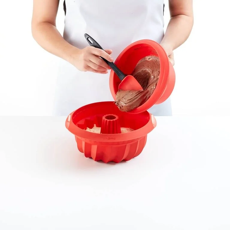 Set de forme de copt Lekue, 2 bucăți, silicon, pentru produse de patiserie