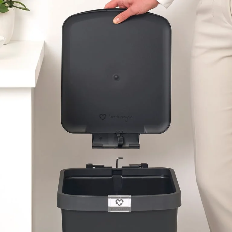 Pedal Waste Bin Brabantia StepUp 25L, Dark Grey