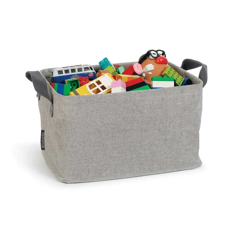 Laundry Basket Brabantia Linn 35 L, Grey, Foldable