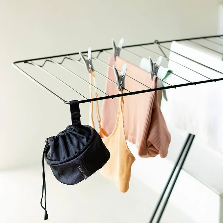Clothes Peg Bag Compact Brabantia Black