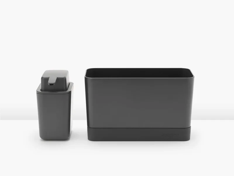 Sink Organiser&Soap Dispenser Brabantia, Dark Grey