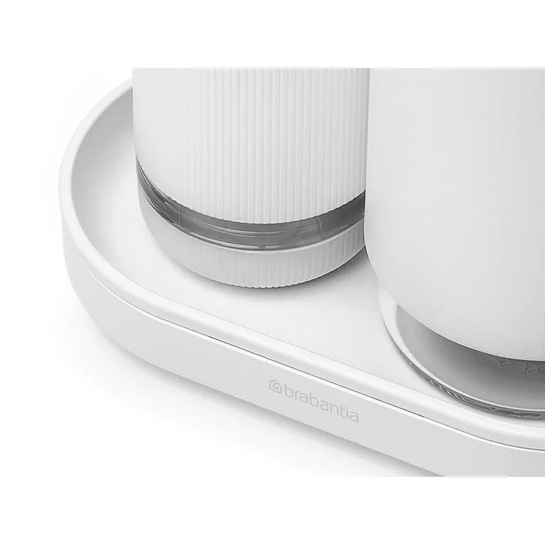 Set de dozatoare de săpun Brabantia SinkStyle Mineral Fresh White, 2x200ml