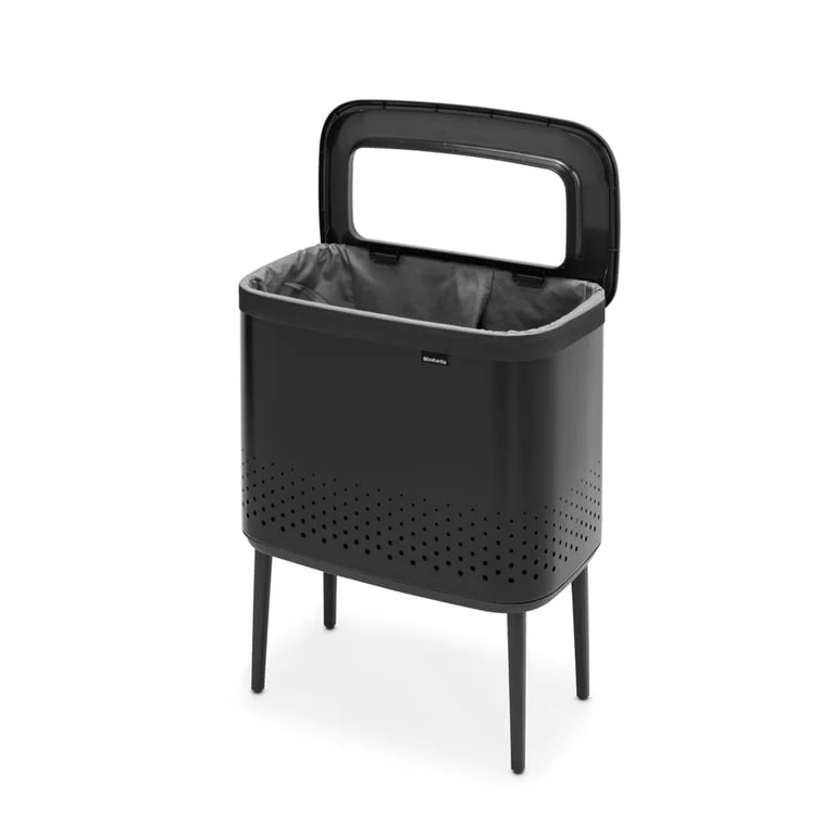 Laundry Bin Brabantia Bo, 60L, Matt Black