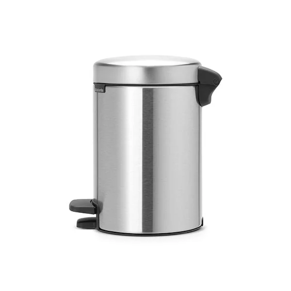 Coș de gunoi cu pedală Brabantia NewIcon 3L, Matt Steel