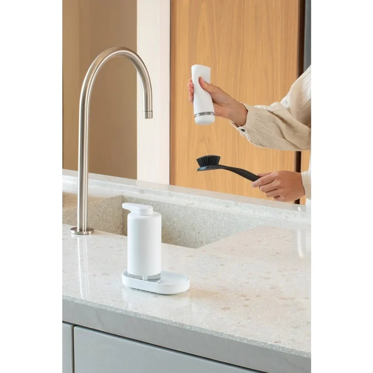 Set de dozatoare de săpun Brabantia SinkStyle Mineral Fresh White, 2x200ml