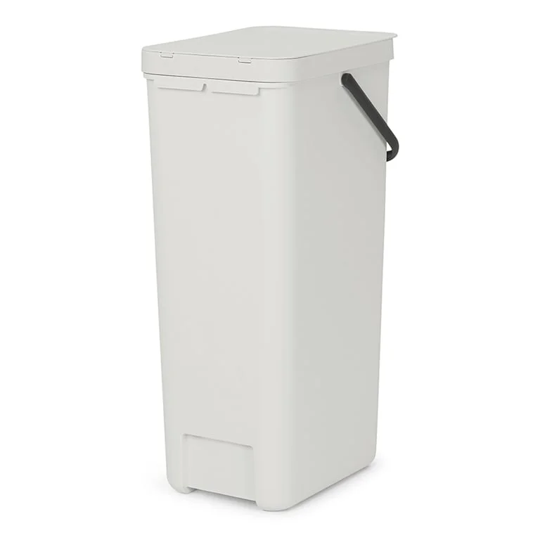 Coș de colectare selectivă Brabantia Sort&Go 40L, Light Grey