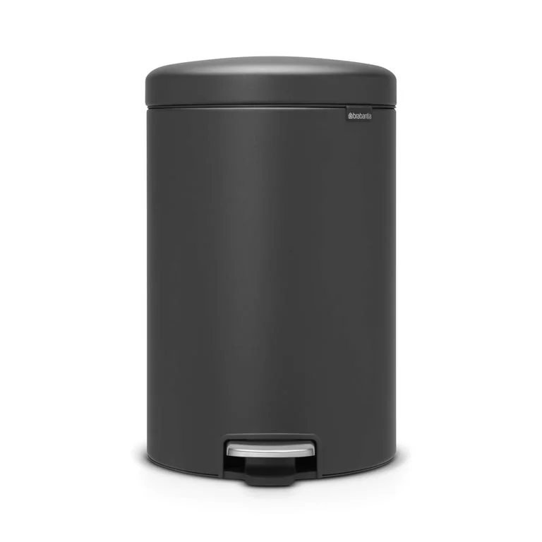 Pedal Waste Bin Brabantia NewIcon 20L, Mineral Infinite Grey