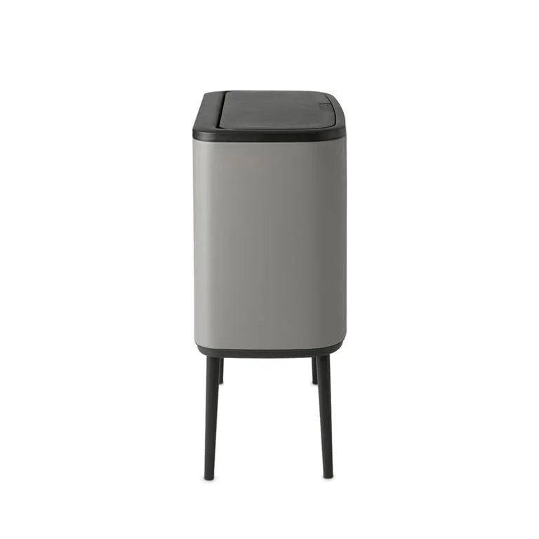 Coș de gunoi Brabantia Bo Touch 3x11L, Mineral Concrete Grey