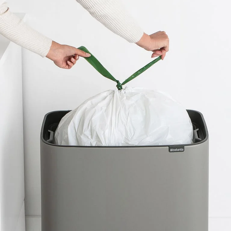Coș de gunoi Brabantia Bo Touch 3x11L, Mineral Concrete Grey