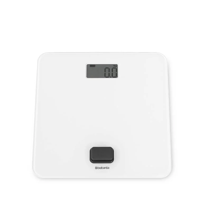 Bathroom Scale Brabantia, Battery Free, White