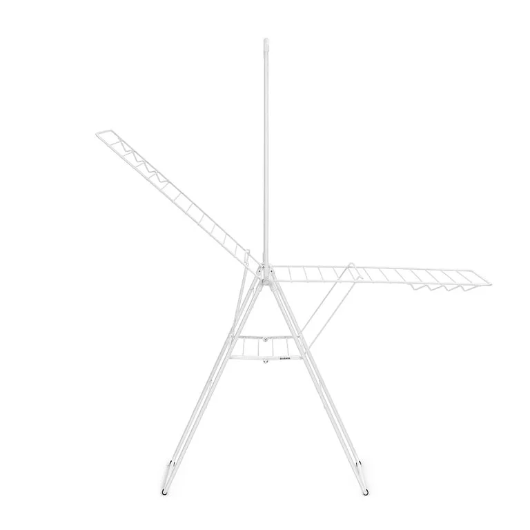 Uscător de rufe Brabantia Hangon, 25m, tijă suplimentară, Fresh White
