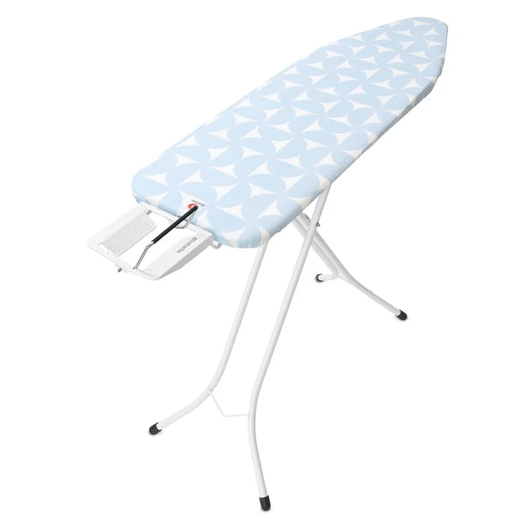 Masă de călcat Brabantia B 124x38cm cu suport pentru fier de călcat, Fresh Breeze