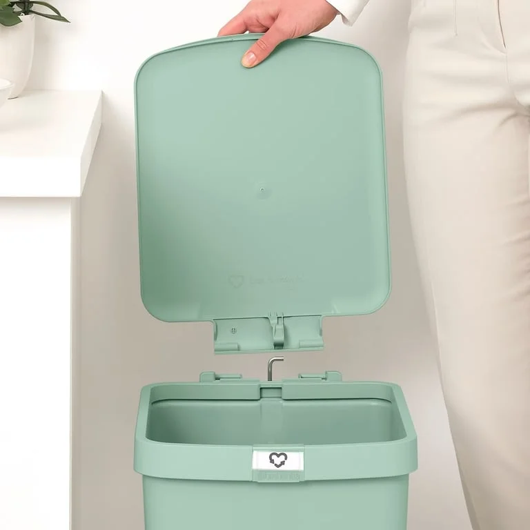 Coș de gunoi cu pedală Brabantia StepUp 25L, Jade Green