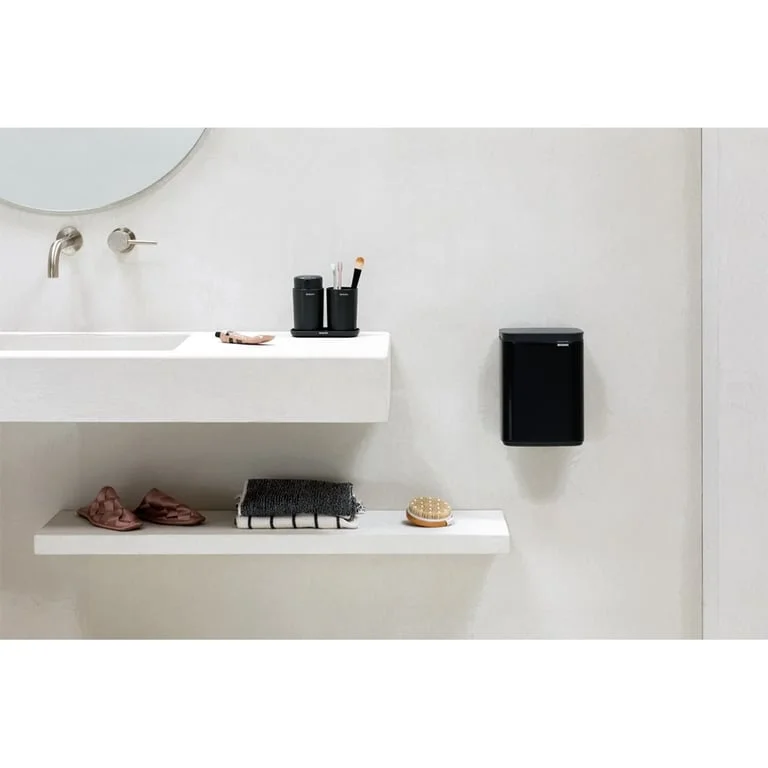 Coș de gunoi Brabantia Bo Small 4L, Matt Black