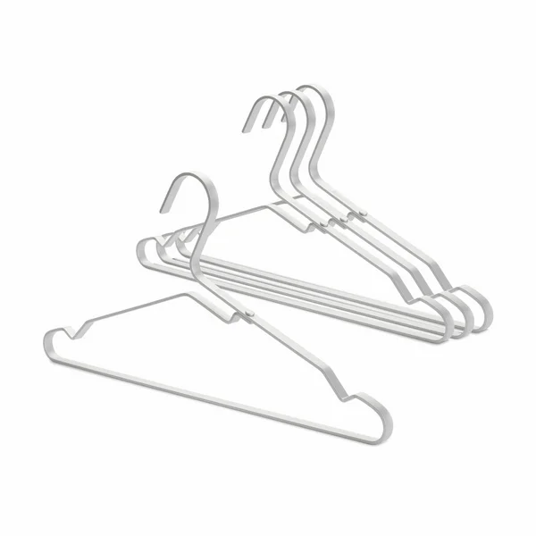 Aluminium Clothes Hanger Brabantia Linn, set of 4, Silver