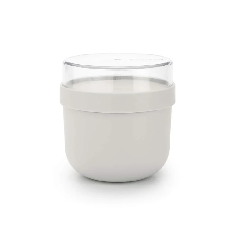 Bbol pentru micul dejun Brabantia Make&Take 500ml, Light Grey