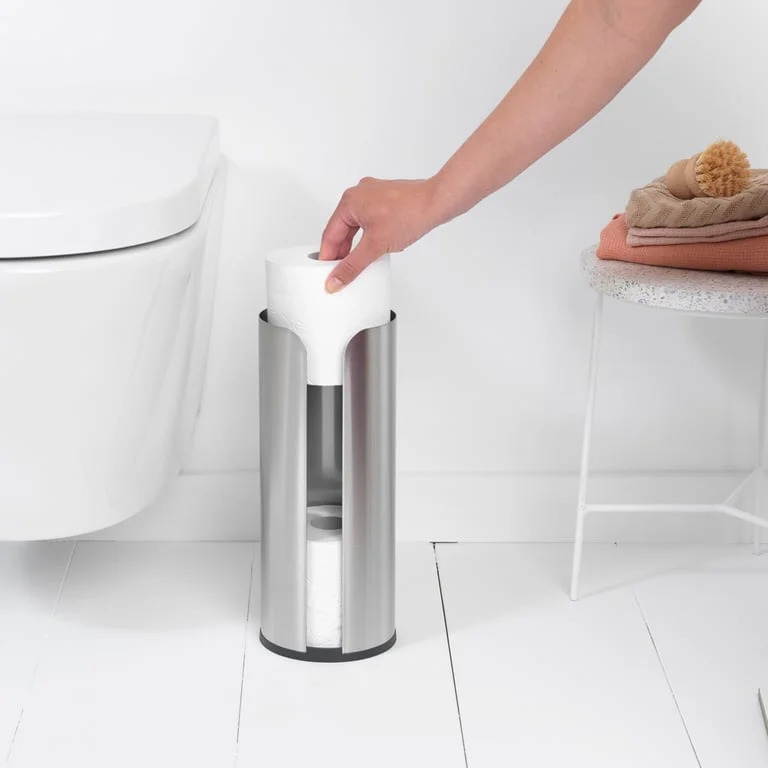 Toilet Roll Dispenser Brabantia Balance Collection, Matt Steel