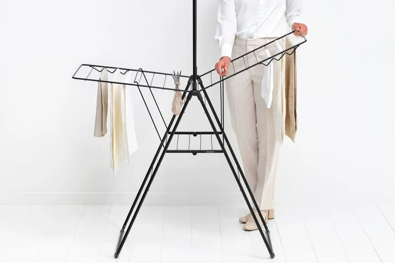 Drying Rack Brabantia Hangon, 20m, Rod, Matt Black