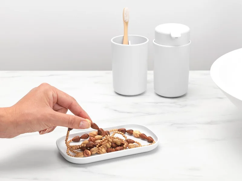 Bathroom Accessory Set Brabantia, 3 Pieces, White
