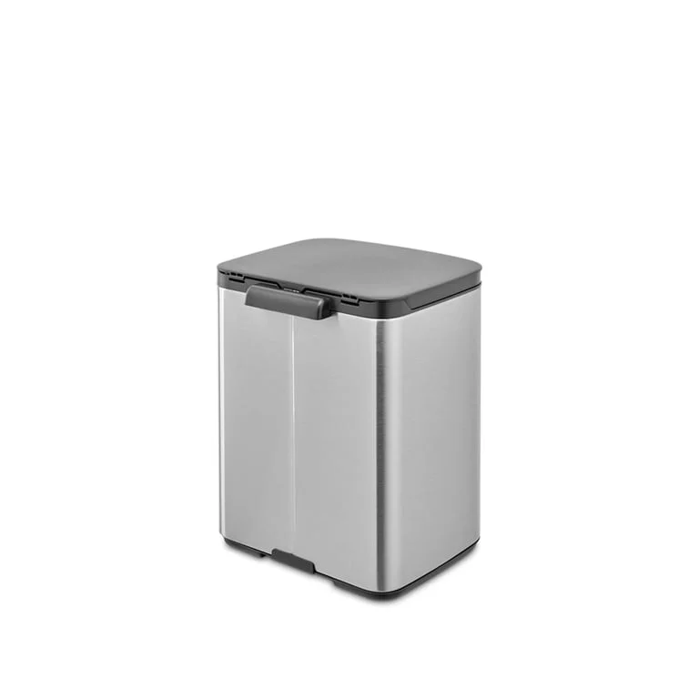 Coș de gunoi Brabantia Bo Small 7L, Matt Steel, Fingerprint proof