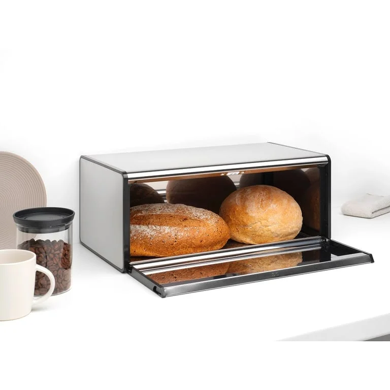 Cutie de pâine Brabantia Fall Front Matt Steel Fingerprint Proof