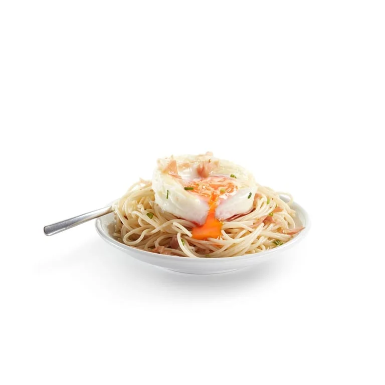Egg transculent cylinder for microwave Lekue