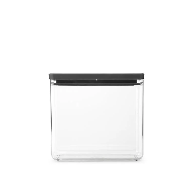 Canister Brabantia Tasty+ Stackable 3.5L, Dark Grey
