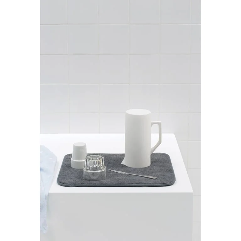 Covoraș pentru vase din microfibră Brabantia Dark Grey