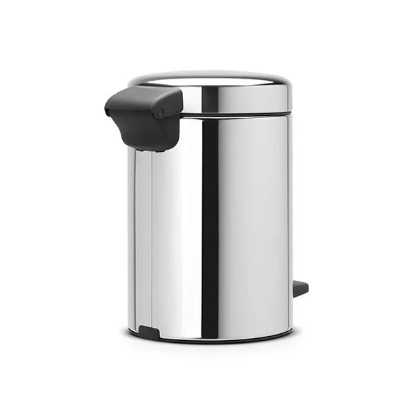 Coș de gunoi cu pedală Brabantia NewIcon 3L, Brilliant Steel