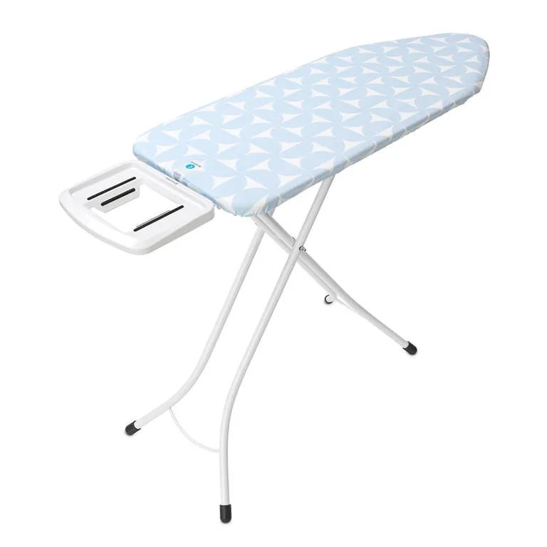 Masă de călcat Brabantia C 124x45cm cu suport solid pentru fier de călcat, Fresh Breeze