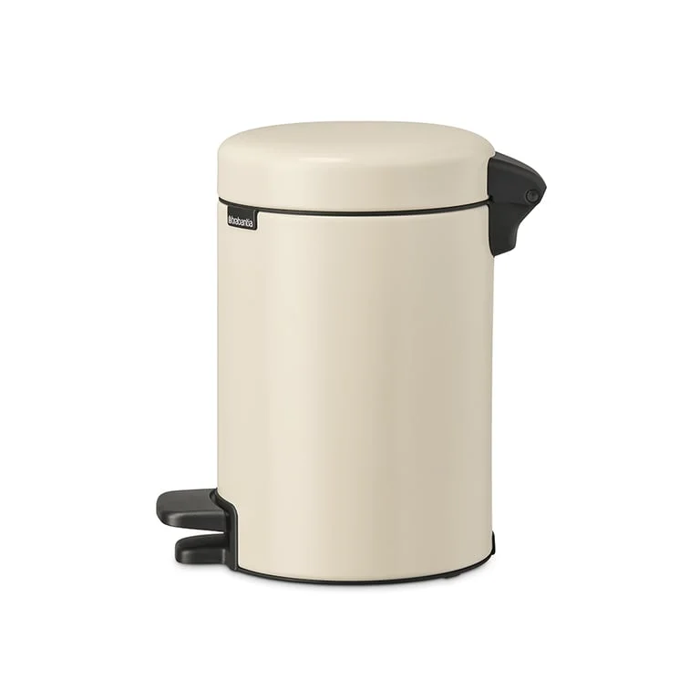 Coș de gunoi cu pedală Brabantia NewIcon 3L, Soft Beige