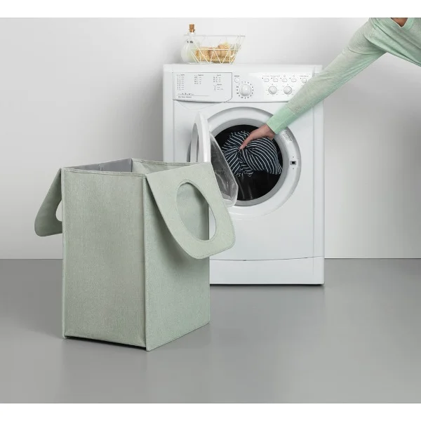 Sac de rufe Brabantia 55L, Green, dreptunghiular