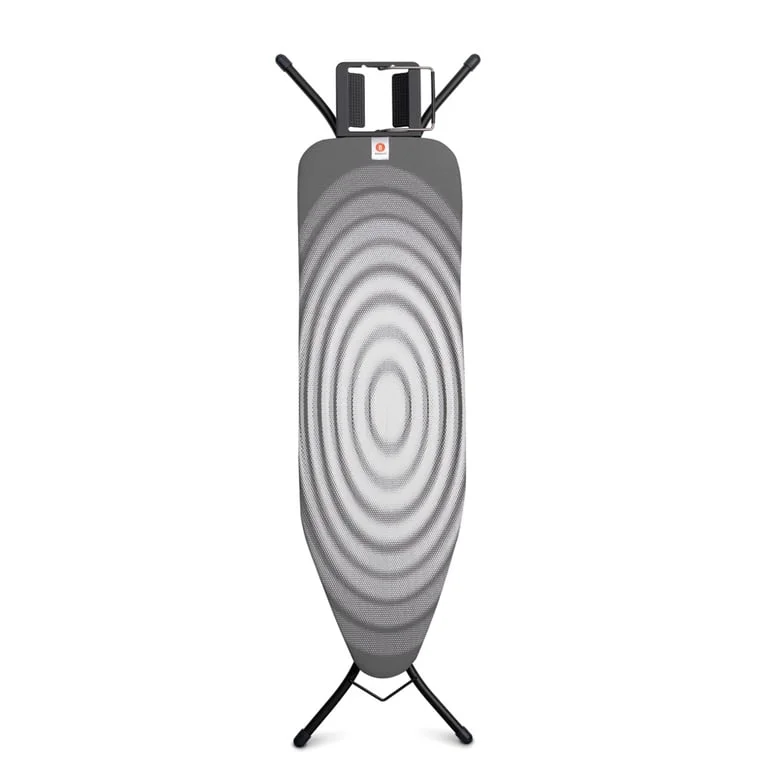 Ironing Board Brabantia B 124x38cm, Steam Iron Rest, Titan Oval