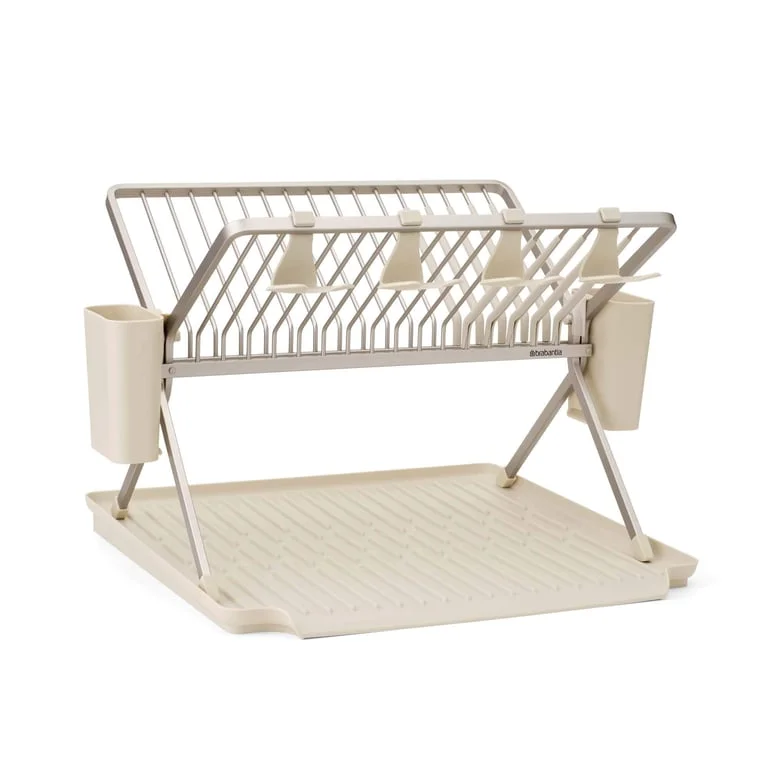 Foldable Dish Rack Brabantia, Soft Beige, Large