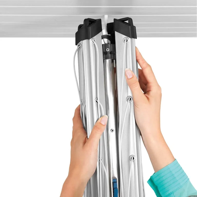 Outdoor Dryer Brabantia Essential 30m, 3 Arms, Plastic Ground Tube