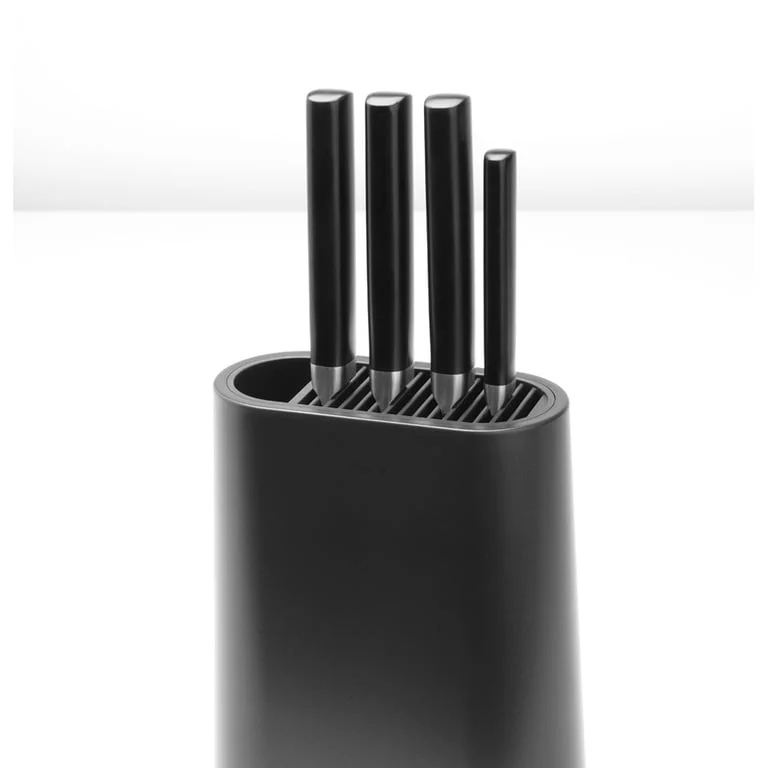 Bloc pentru cuțite cu suport pentru ustensile Brabantia, Dark Grey