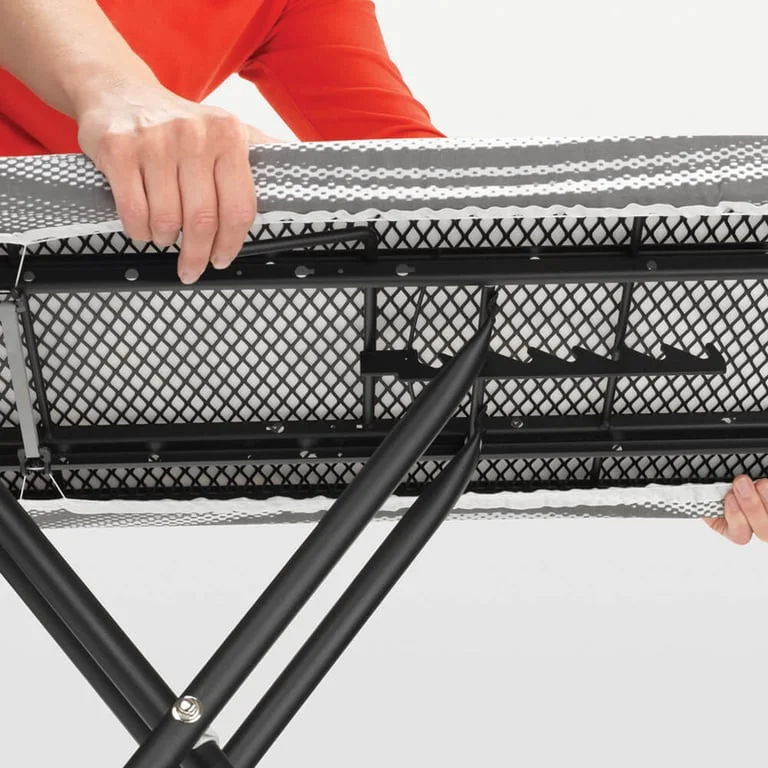 Masă de călcat Brabantia B 124x38cm cu suport pentru fier de călcat, Titan Oval