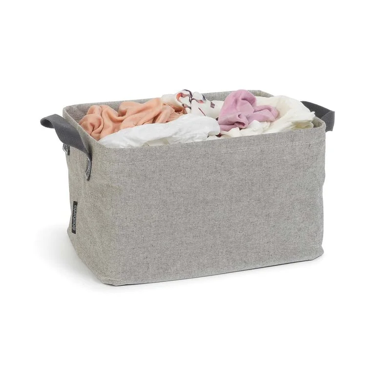 Laundry Basket Brabantia Linn 35 L, Grey, Foldable