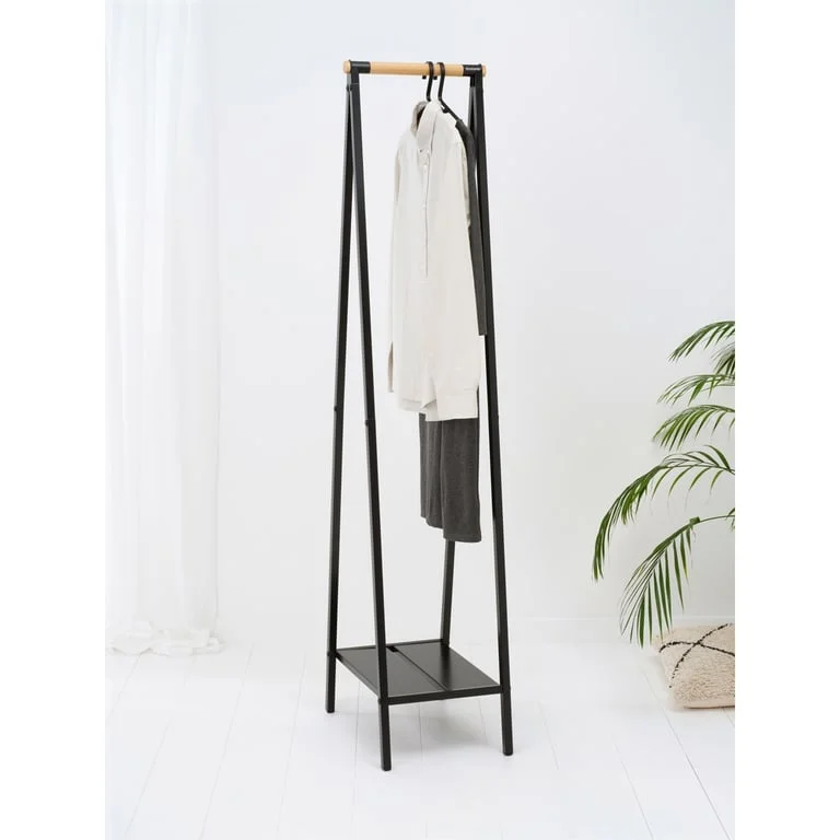 Stativ haine multifuncțional Brabantia Linn Black, mic