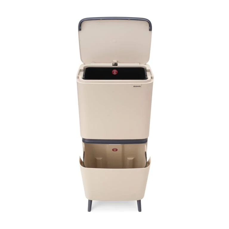 Recycle Bin Brabantia SortUp Hi 20+25L, Soft Beige