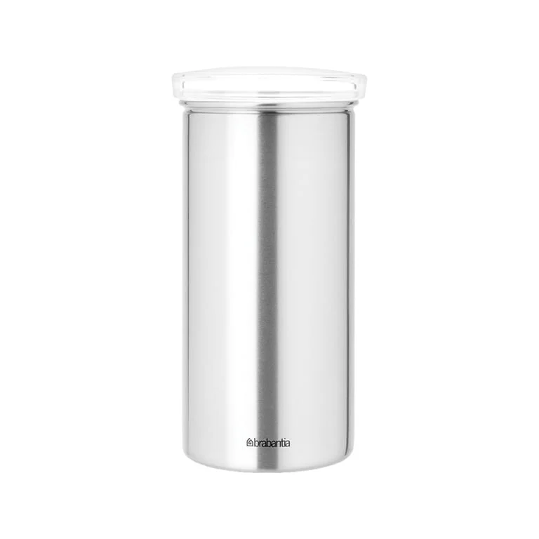 Coffee Pod Canister Brabantia,18pcs capsules, Matt Steel FPP