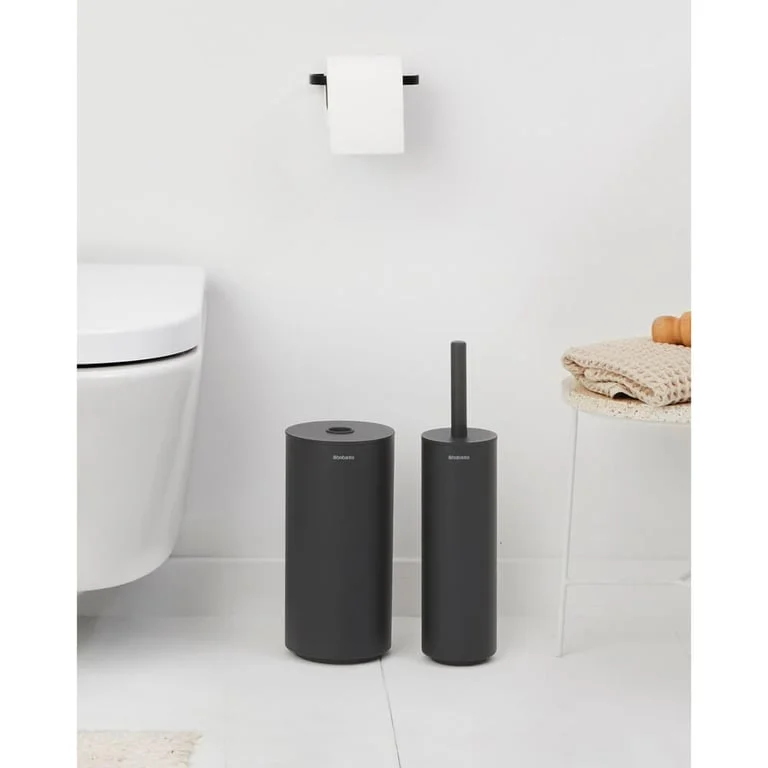 Set de accesorii pentru toaletă Brabantia MindSet Mineral Infinite Grey, 3 piese