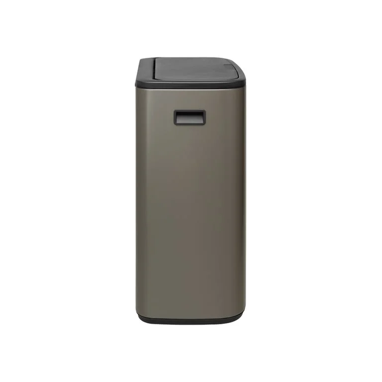 Coș de gunoi Brabantia Bo Touch 2x30L, Platinum