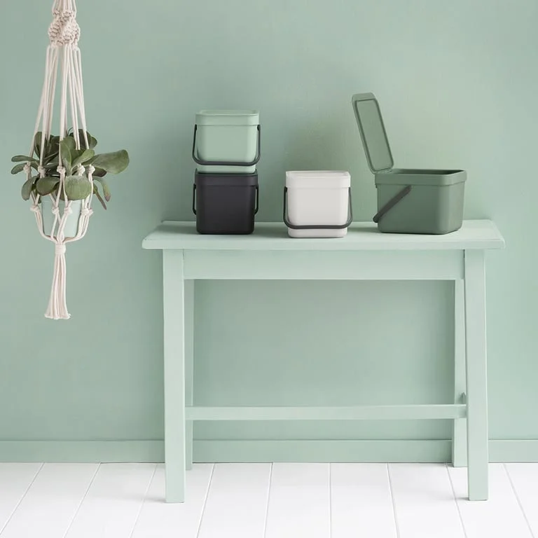 Coș de colectare separată Brabantia Sort&Go 6L, Jade Green